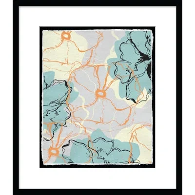 Wendover Art Group Floral Burst Ii - Picture Frame Painting On Paper In Multicolor