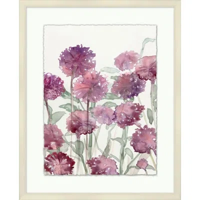 Wendover Art Group Floral Menagerie 4 - Picture Frame Painting In Multi