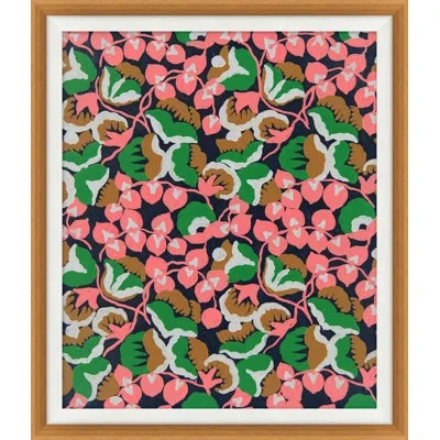 Wendover Art Group Floral Punch - Picture Frame Painting In Pink