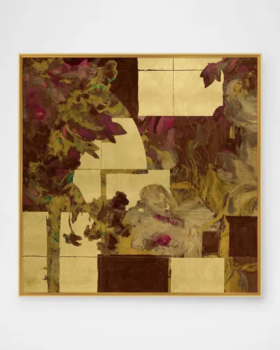 Wendover Art Group Floral With Fuchsia Framed Giclee Wall Art In Neutral