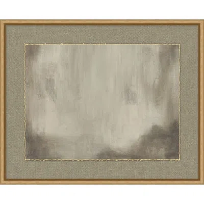 Wendover Art Group Foggy Morning 1 - Picture Frame Painting On Paper In Gray