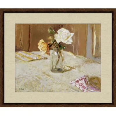 Wendover Art Group Foreign Holiday 2 - Picture Frame Painting In Brown;white;green;yellow
