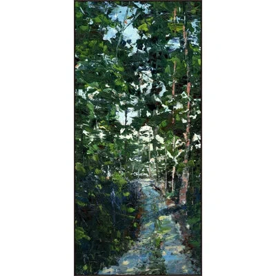 Wendover Art Group Forest Shadows - Painting On Canvas In Blue;green