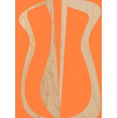 Wendover Art Group Fractured Color 2 - No Frame Print On Wood In Orange,brown
