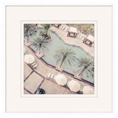 Wendover Art Group From Above - By Christopher Kennedy Picture Frame Photograph On Paper In Green;beige