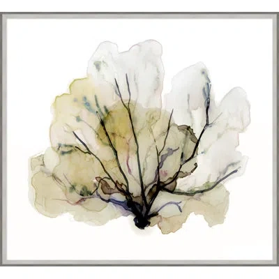 Wendover Art Group From The Ocean 1 - Picture Frame Painting On Paper In Black;white;gold