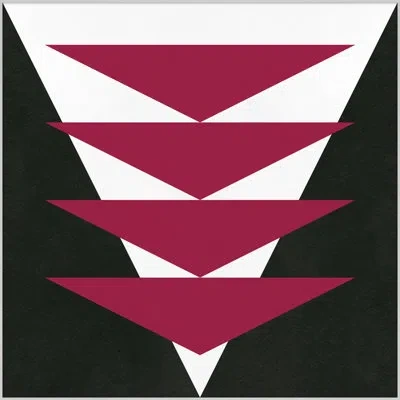 Wendover Art Group Future Vision 2 - Picture Frame Graphic Art On Paper In Black;white;burgundy