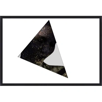Wendover Art Group Galactic Beauty 1 In Black,white,purple