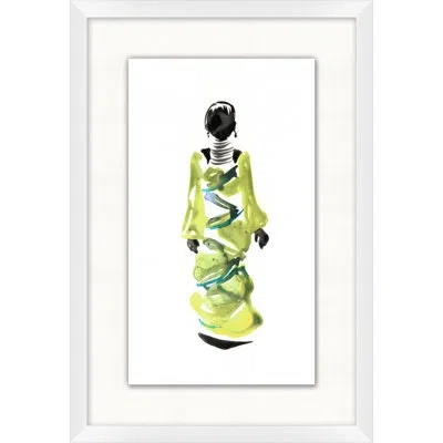 Wendover Art Group Global Flair 7 In Green,black