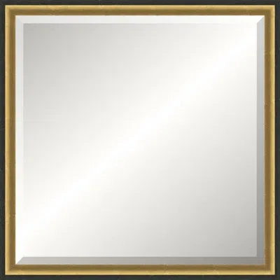 Wendover Art Group Gold  And Black Rustic Mirror