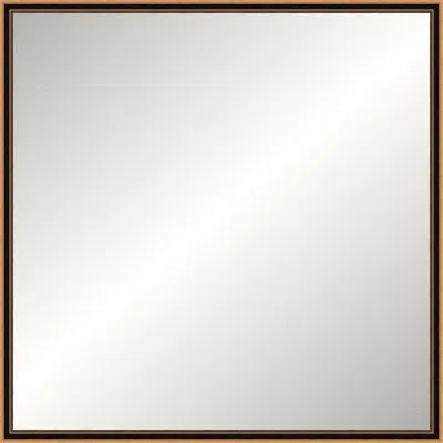 Wendover Art Group Gold Beaded Lip Old World Mirror In Brown