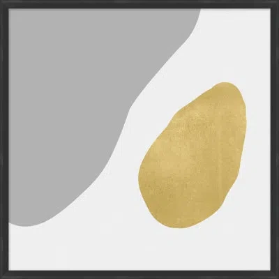Wendover Art Group Gold Graphic 6 By Christopher Kennedy - Picture Frame Painting In White;gray;gold