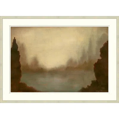 Wendover Art Group Golden Afternoon 1 - Picture Frame Painting On Paper In Brown;gray;beige