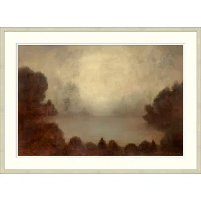 Wendover Art Group Golden Afternoon 2 - Picture Frame Painting On Paper In Brown;gray;beige