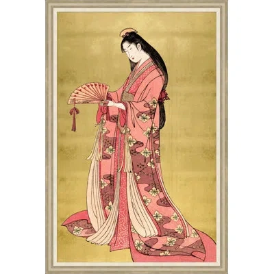 Wendover Art Group Golden Geisha 2 In Gold,pink,black