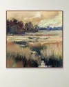 Wendover Art Group Golden Ribbons Wall Art On Canvas In Multi