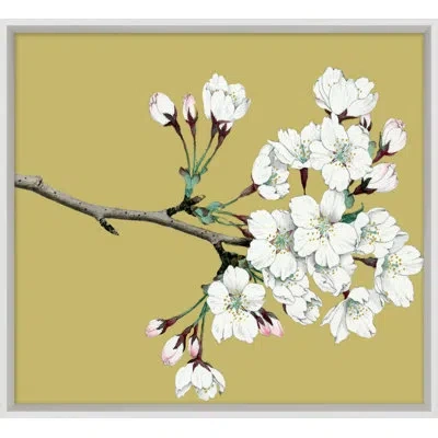 Wendover Art Group Goldenrod Blossom 7 - Picture Frame Painting In Multi
