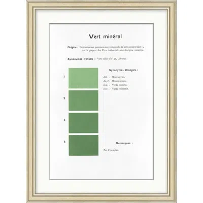 Wendover Art Group Green 13 In Green,white,black