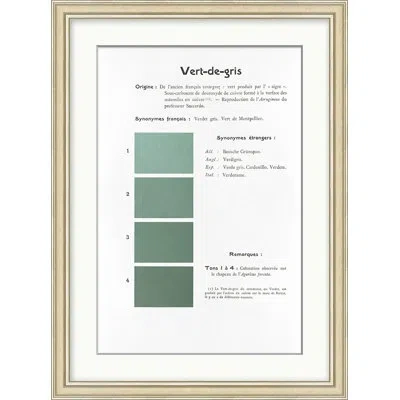 Wendover Art Group Green 8 In Dark Green,black,white