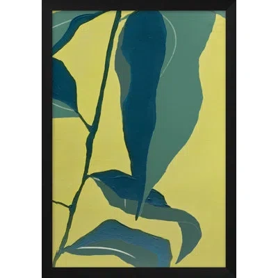 Wendover Art Group Green Growth 1d In Blue,green,yellow