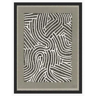 Wendover Art Group Gris 1 By Thom Filicia - Picture Frame Graphic Art On Canvas In Gray