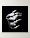 Wendover Art Group Hand In Hand Devotion Framed Giclee In Black