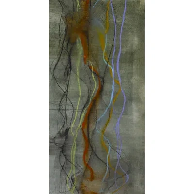 Wendover Art Group Harbor 2 - Unframed Painting On Paper In Gray