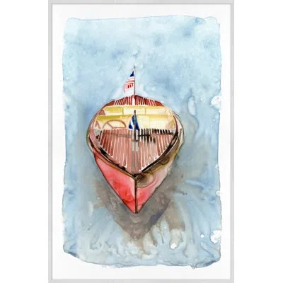 Wendover Art Group Head On - Picture Frame Painting On Paper In Multi