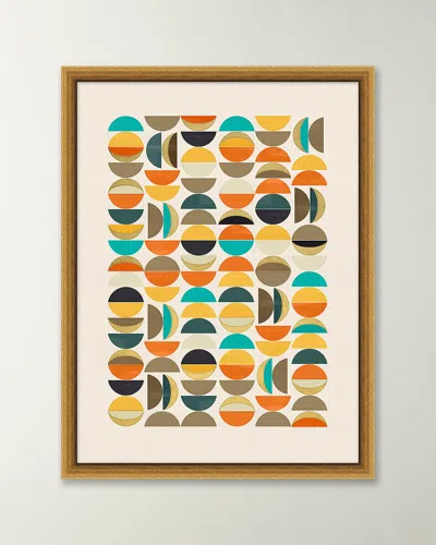 Wendover Art Group 'hidden Gold 1' Wall Art In Brass Gold