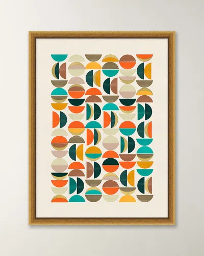 Wendover Art Group 'hidden Gold 2' Wall Art In Brass Gold