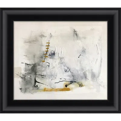 Wendover Art Group Hiding Place By Thom Filicia - Picture Frame Painting On Paper In Gray;beige;gold
