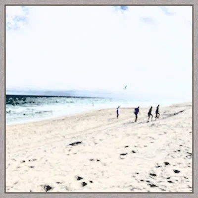 Wendover Art Group Holiday Dreams 4 In Blue,sand,black,white