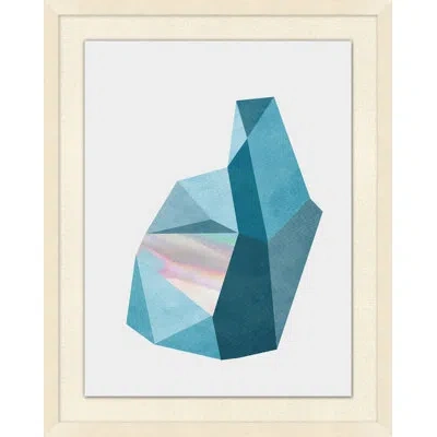 Wendover Art Group " Hologram Gem 4 " In Blue