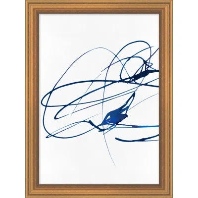 Wendover Art Group Home Movement 2 By Thom Filicia - Picture Frame Painting On Paper In Blue
