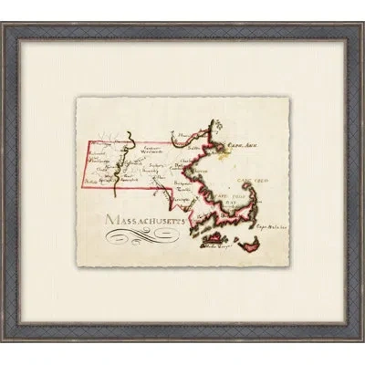 Wendover Art Group Home State 8 - Picture Frame Painting In Tan