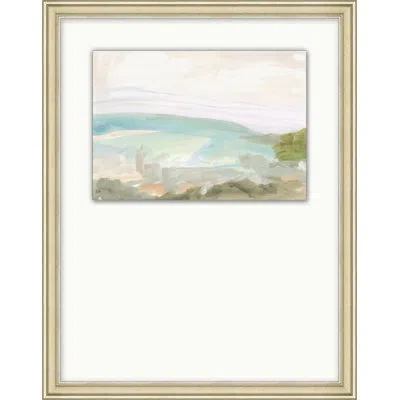 Wendover Art Group Horizons Gallery 3 - Single Picture Frame Print In Blue,green,gray