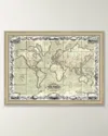 Wendover Art Group Illustrated Map Of The World In Multi
