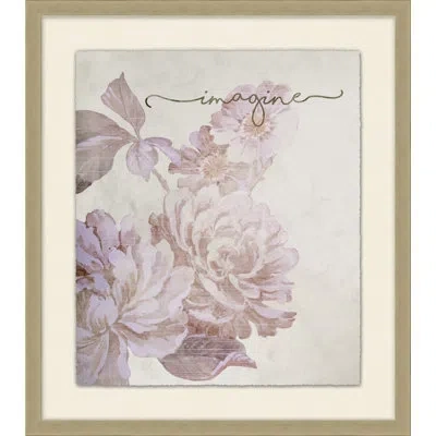 Wendover Art Group Imagine - Picture Frame Painting In Pink