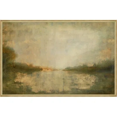Wendover Art Group " Impressionist " Painting Print In Brown