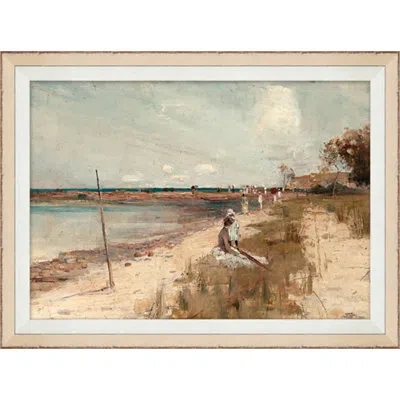 Wendover Art Group Impressions Of Our Coast 8 - Picture Frame Painting On Paper In Blue;brown