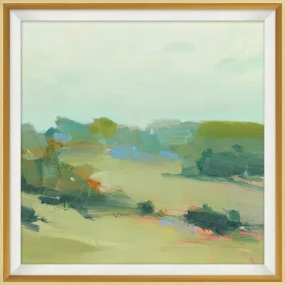 Wendover Art Group In Between 1 - Single Picture Frame Print In Blue,green,gray