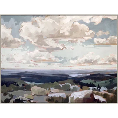 Wendover Art Group In The Heights In Blue,green,ivory,peach