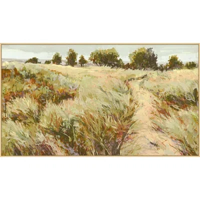 Wendover Art Group In The Midst In Green,yellow,ivory,gray