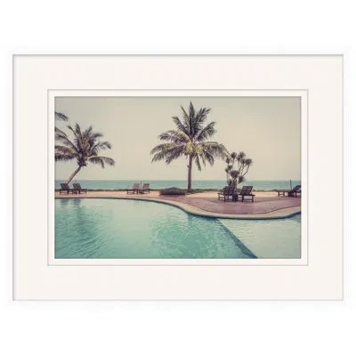 Wendover Art Group Infinite Reflections By Christopher Kennedy - Picture Frame Photograph On Paper In Green;gray;red