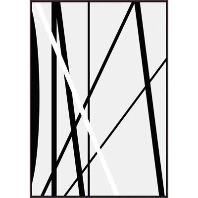 Wendover Art Group Intersection 3 In Black,white