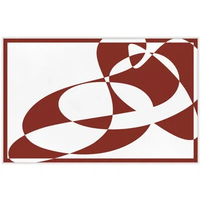 Wendover Art Group Intertwined 2 (wla2015) In Rust,white