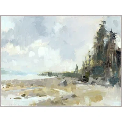 Wendover Art Group Islesboro Shore In Blue,gray,beige,ivory