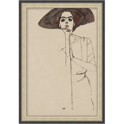 Wendover Art Group Jane Lane - Picture Frame Painting On Paper In Brown