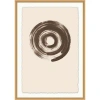 Wendover Art Group Java Spiral 2 In Tan,brown