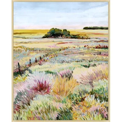 Wendover Art Group Kaleidoscope Valley 1 In Blue,pink,green,yellow